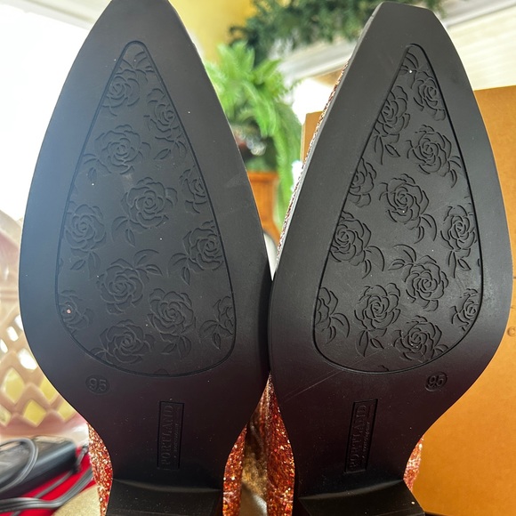 Rose Gold Glitter Cowboy Boots - Brand New! 9.5 - Picture 5 of 9